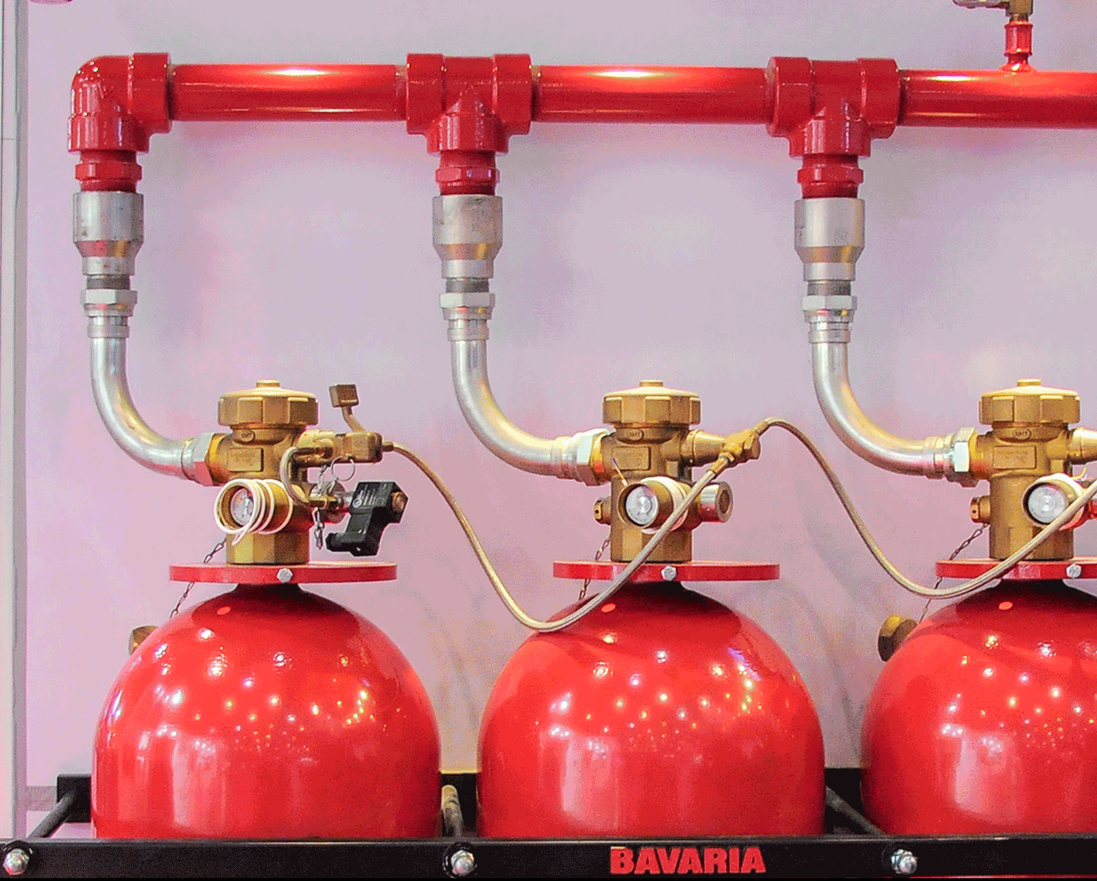 أنظمة الإطفاء بالغازات FM200/NOVIC/CO2