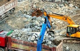 Excavation and waste removal works