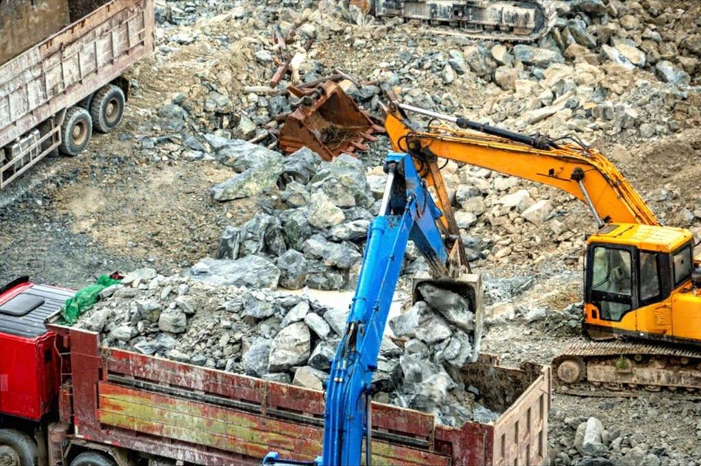 Excavation and waste removal works