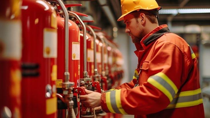 دعم متكامل لأنظمة السلامة في الرياض