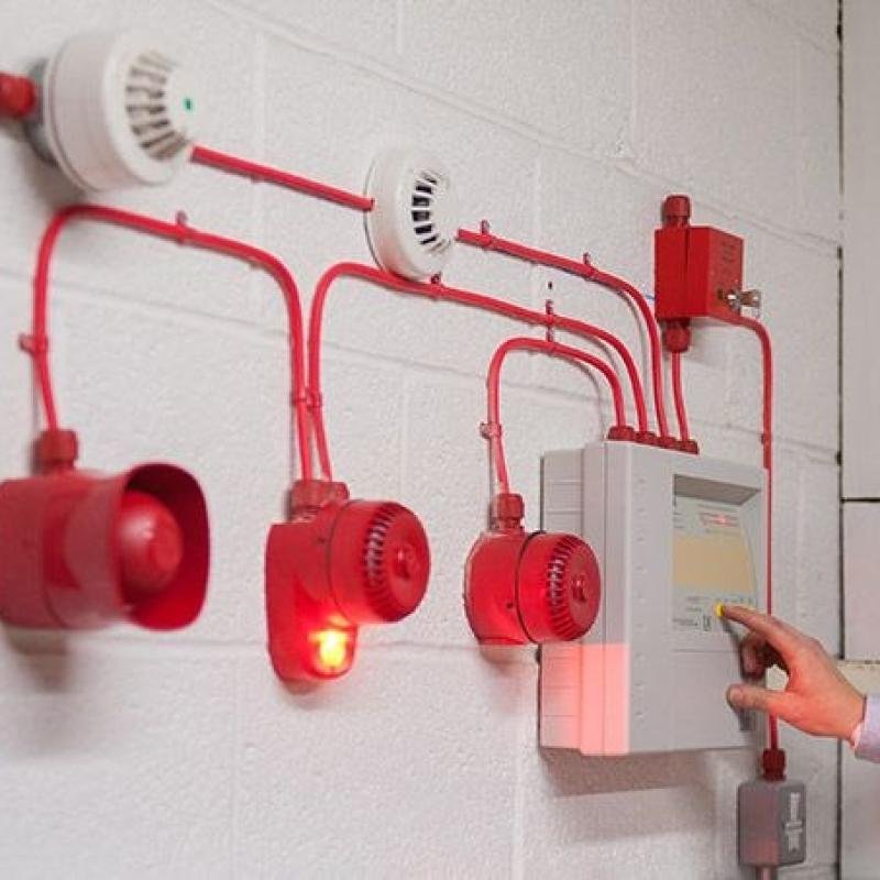 Fire alarm maintenance
