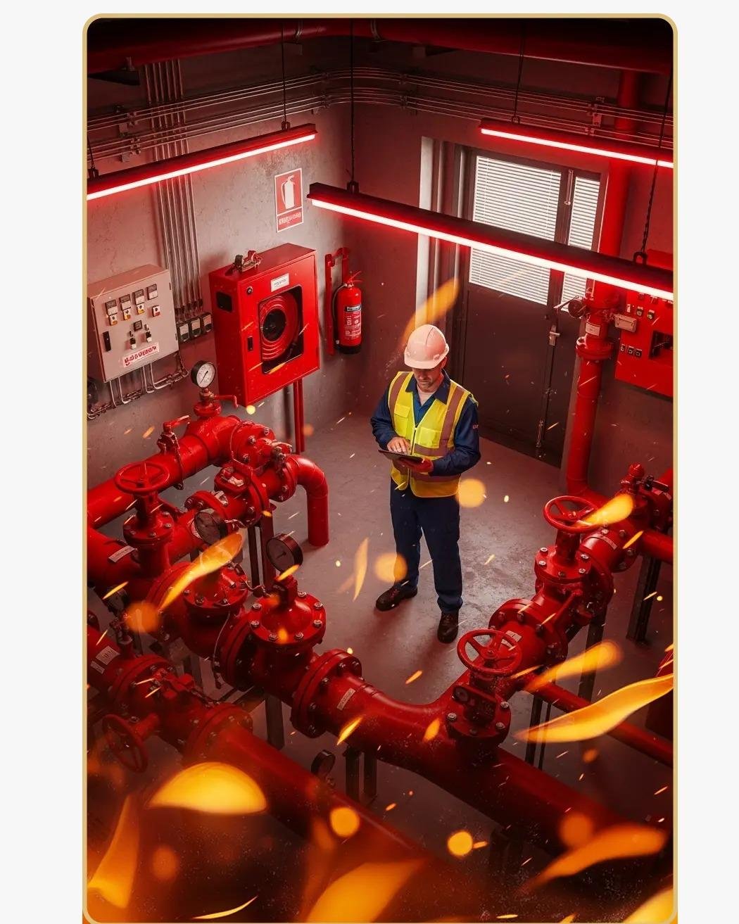 صيانة اطفاء الحريق