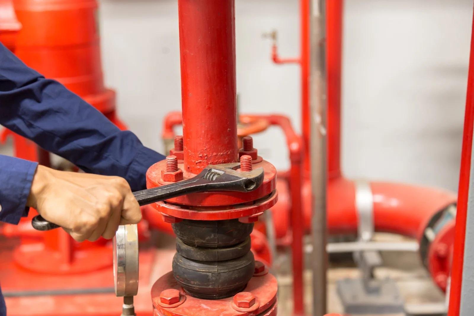 صيانة مضخات الحريق