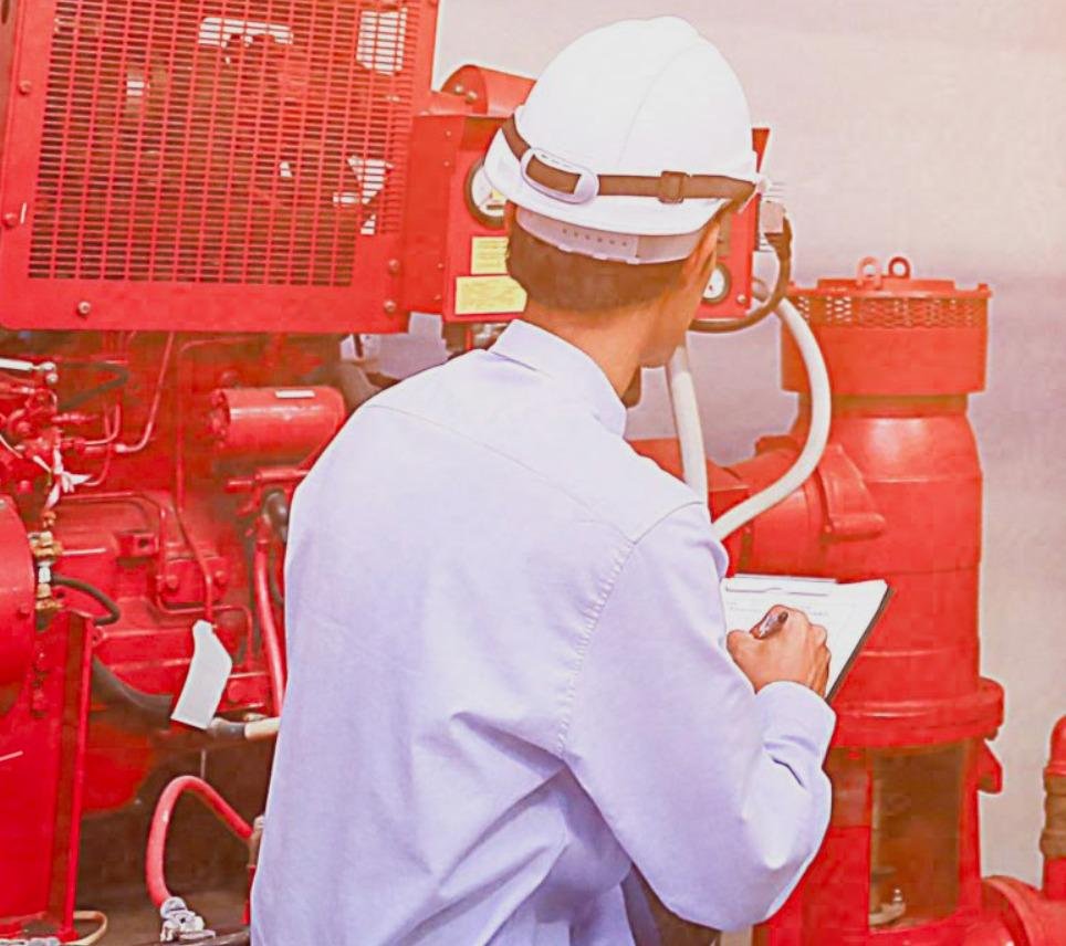صيانة مضخات الحريق
