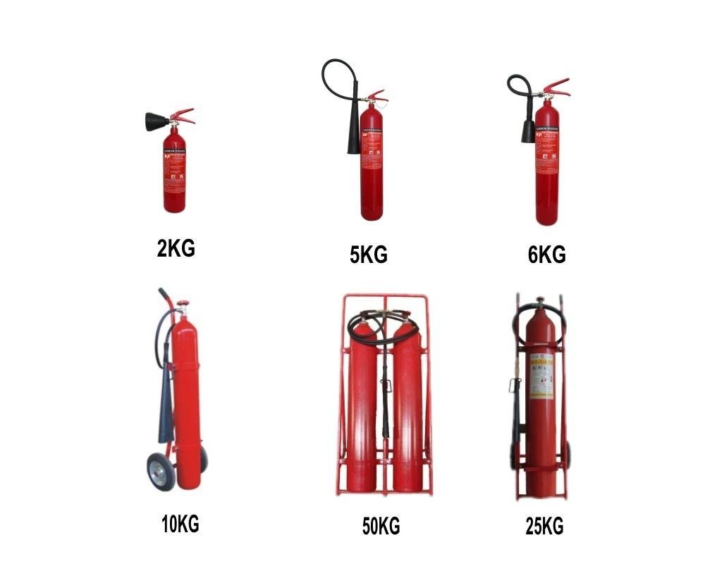 نظام اطفاء الحريق بغاز Co2
