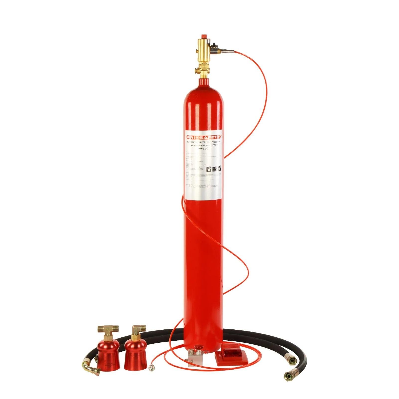 نظام اطفاء الحريق بغاز Co2